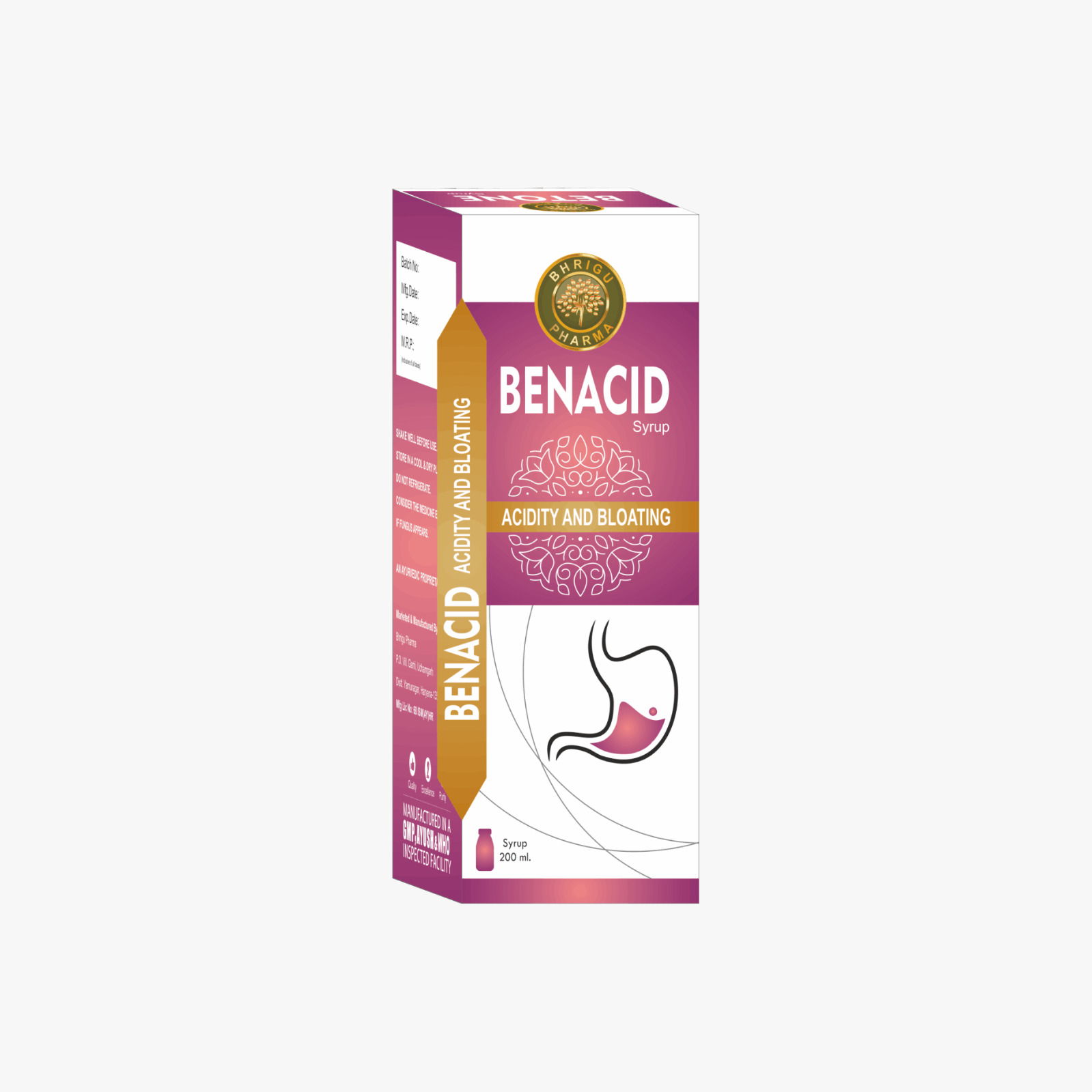 BENACID SYP (200 ML )