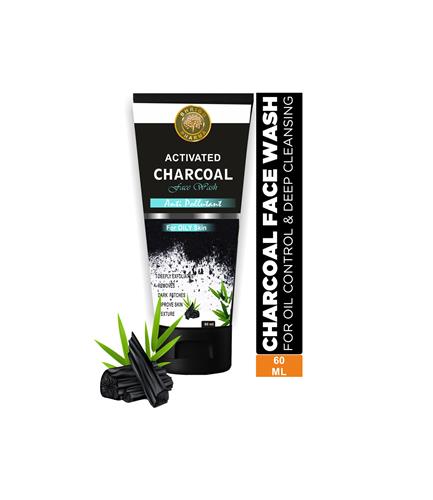 CHARCOAL FACE WASH ( 60 ML ) NPP