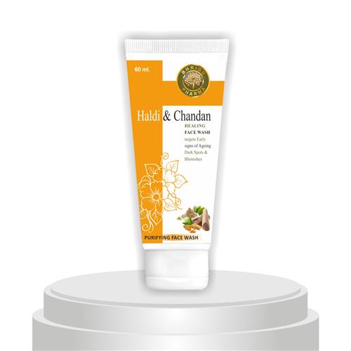 HALDI & CHANDAN FACE WASH ( 60 ML ) NPP