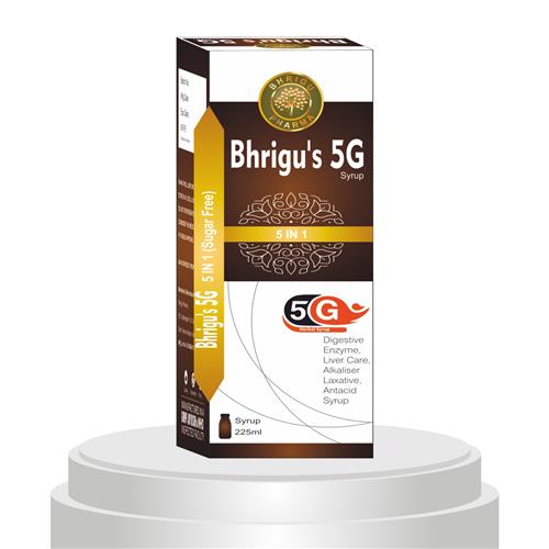 BHRIGU 5G ( 225 ML SYRUP ) NPP